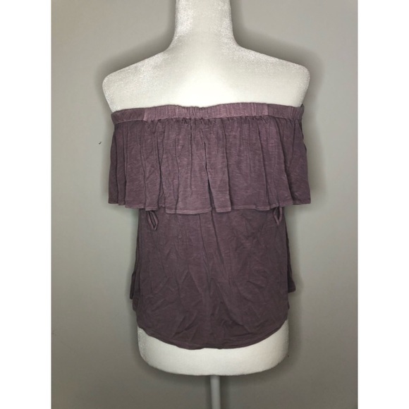 🌊AEO Soft & Sexy Slub Off the Shoulder Top🌊 - Picture 5 of 10